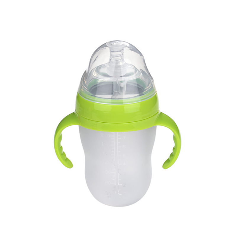 Nice Rapid Wholesale baby silicone squeeze feeding bottle with spoon Suppliers for baby feeding-1