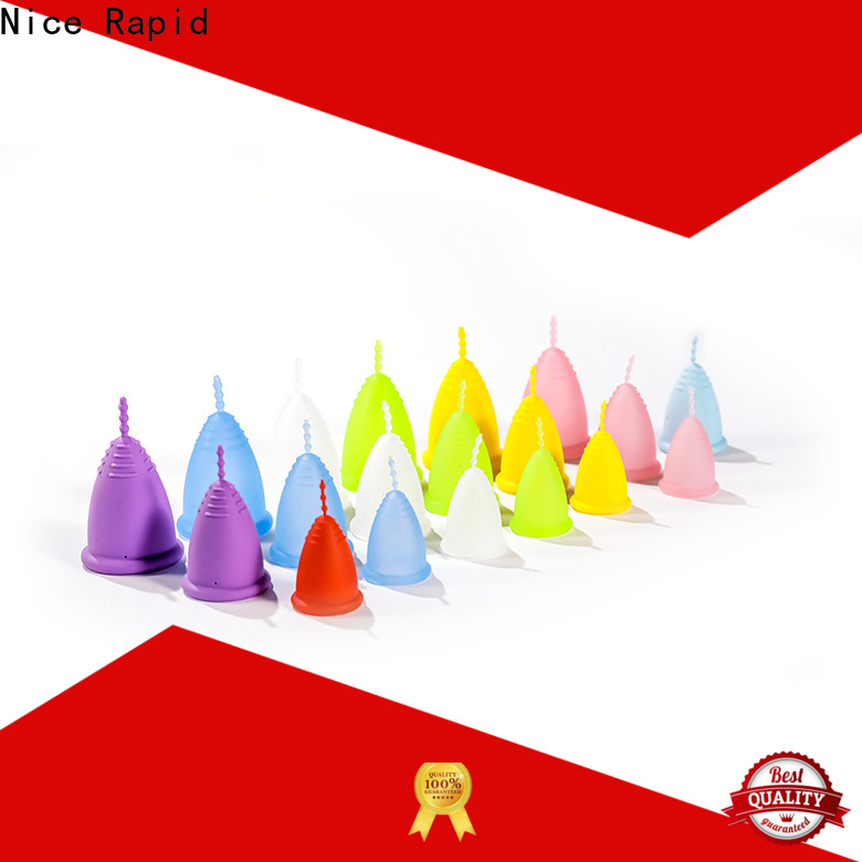 Nice Rapid silicone menstrual cup safe company for women
