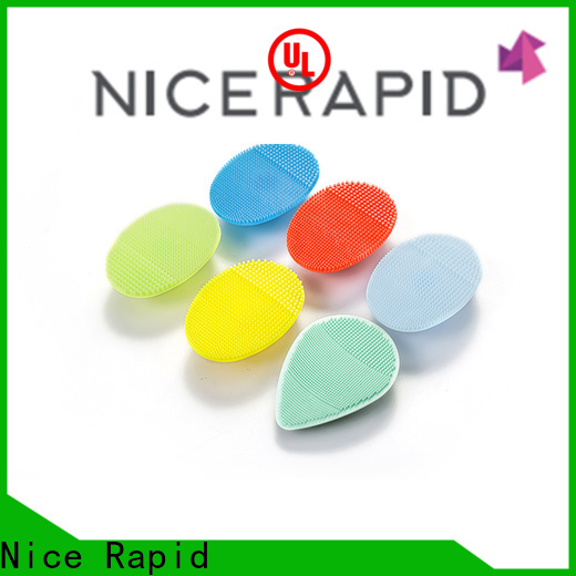 Nice Rapid Top silicone facial cleansing pad factory for face cleaning