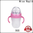 Nice Rapid Wholesale baby silicone squeeze feeding bottle with spoon Suppliers for baby feeding