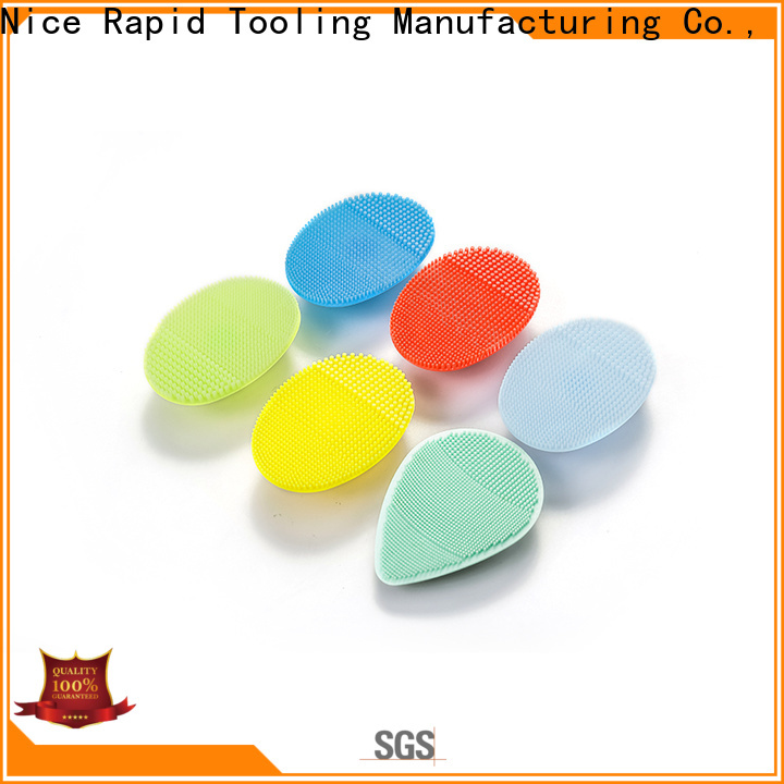 Nice Rapid Custom exfoliating silicone face brush shipped to business for face massager