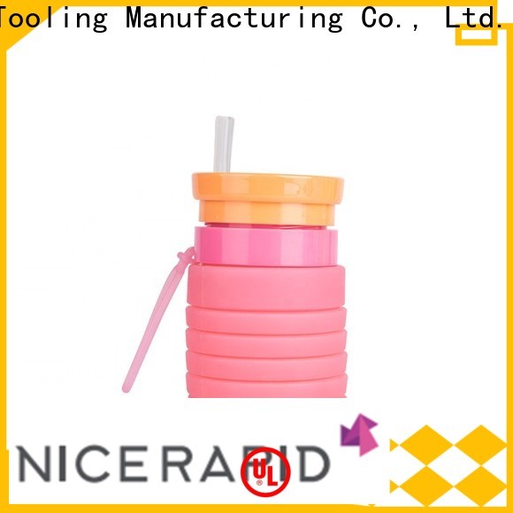 Wholesale foldable silicone bottle Suppliers for camping