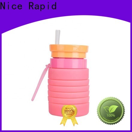 Nice Rapid silicone bottle factory for camping