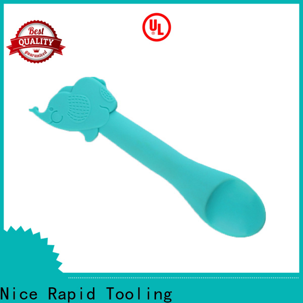 Nice Rapid silicone spoon bottle shipped to business for baby feeding