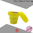 Wholesale silicone water bottle collapsible factory for water drinking