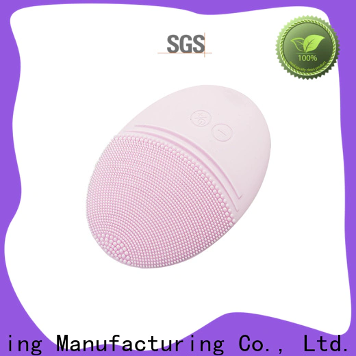 Custom cleansing brush with silicone head bulk buy for face cleaning