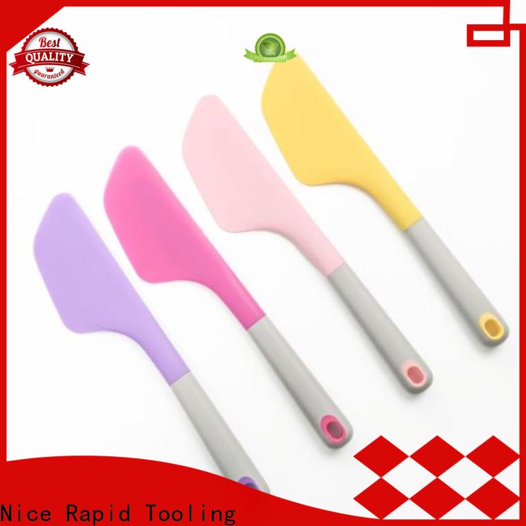 Nice Rapid heat resistant silicone kitchen utensils shipped to business for household use