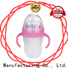 High-quality silicone feeding bottle with spoon bulk buy for baby feeding