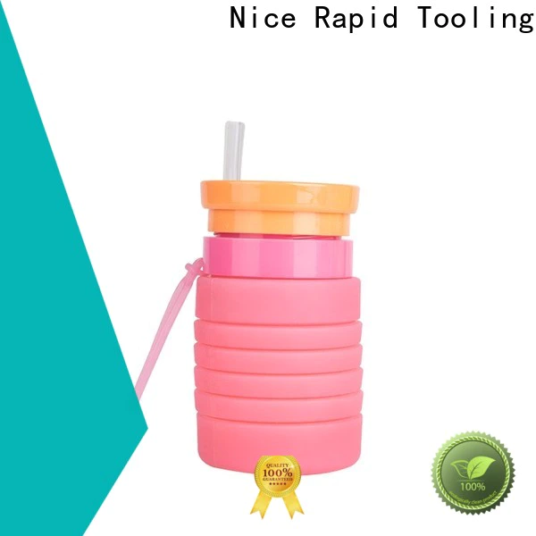 Nice Rapid FDA Approved collapsible silicone bottle manufacturers for camping