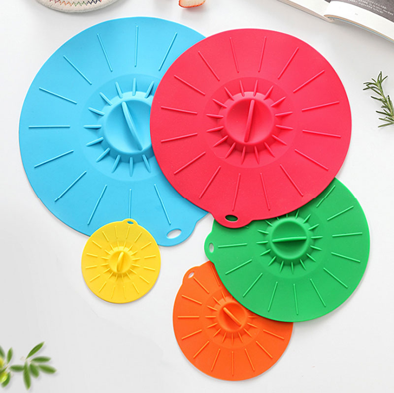 Silicone Suction Lids Mold for Cups, Bowles, Pans or Containers