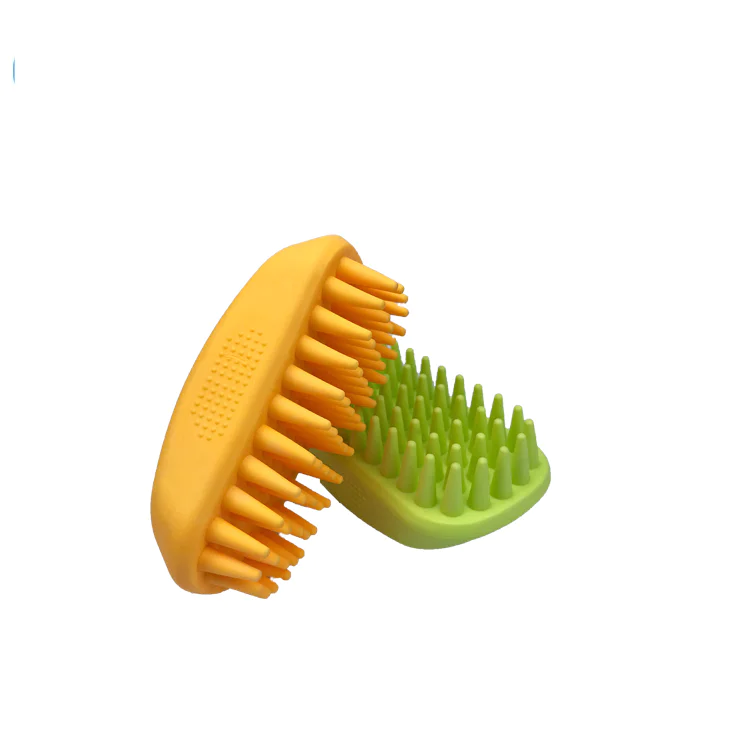 Silicone Brush Mold for Pet Hair int Bath Massage Fur Remover