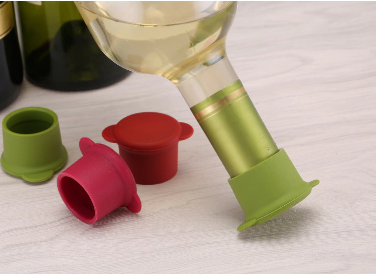 Silicone Bottle Cup Mold For Red Wine Stopper Ait-tight Leak-proof