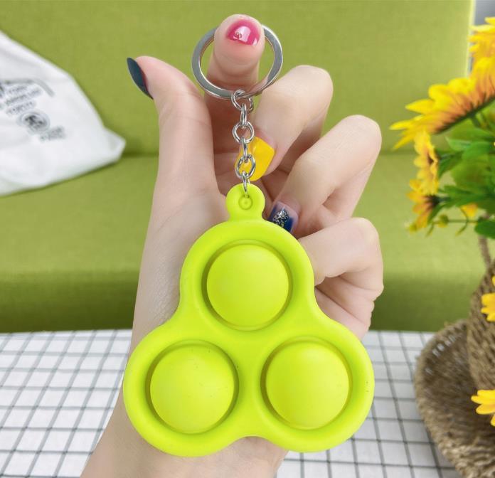 Silicone Toys Keychain Mold for Stress Reliever Autism Anxiety Relief
