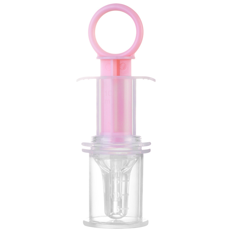 Custom silicone baby squeeze feeding bottle with spoon company for baby store-2