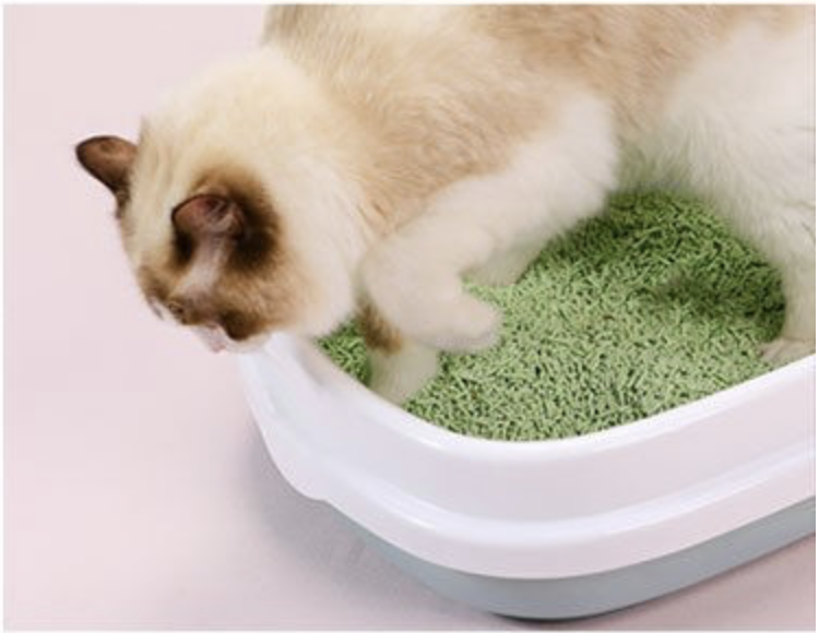 Semiclosed Silicone Cat Litter Toilet Mold For Cleaning Cat Litter