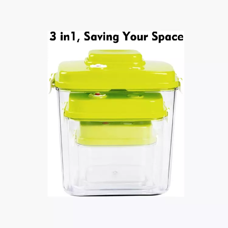 Leakproof air tight Vacuum Seal Food Storage Containers box