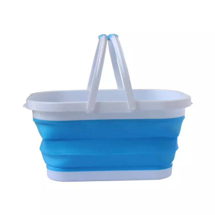 10L Collapsible silicone water carrier bucket