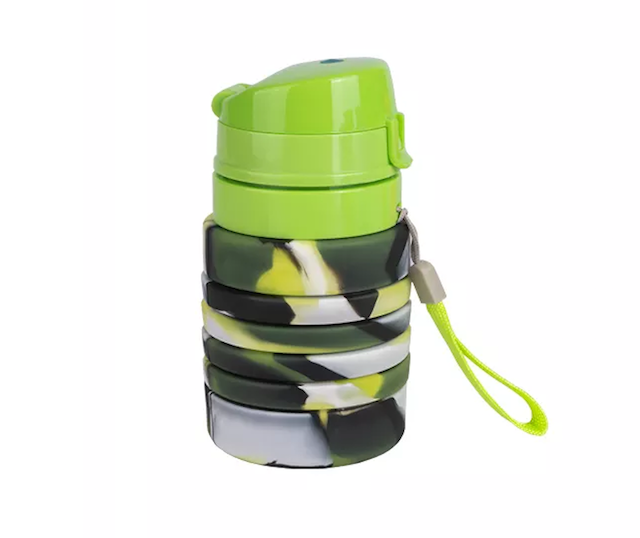 Camouflage Collapsible silicone Travel cup